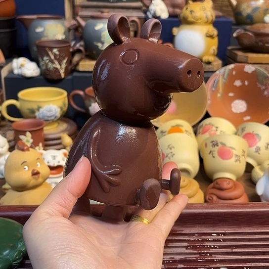 紫砂茶杯紫砂茶宠