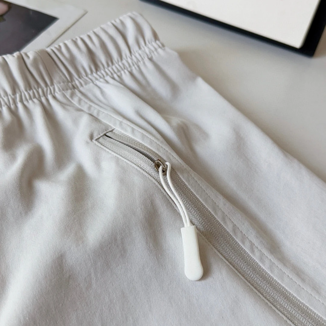 诗妮歌【黑马速干防晒裤】休闲主义~山系情侣款拼接高腰垂感休闲裤