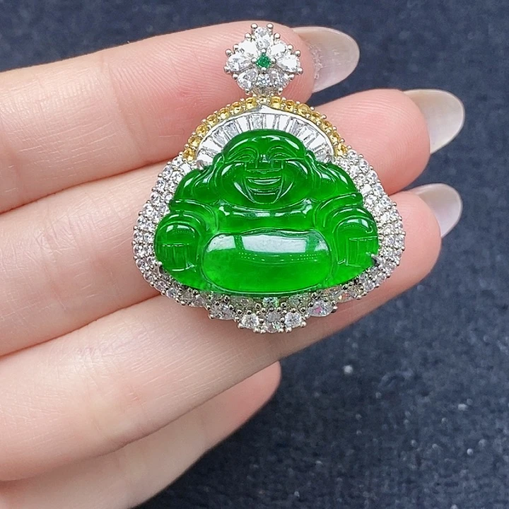 颈饰未镶嵌翡翠翡翠