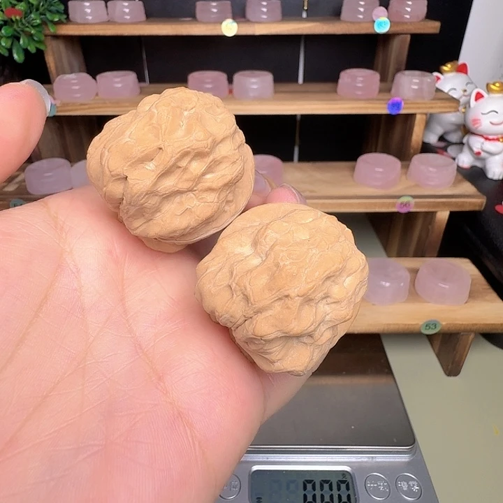 文玩核桃吊坠3号车42尺寸玉龙金蟾B极