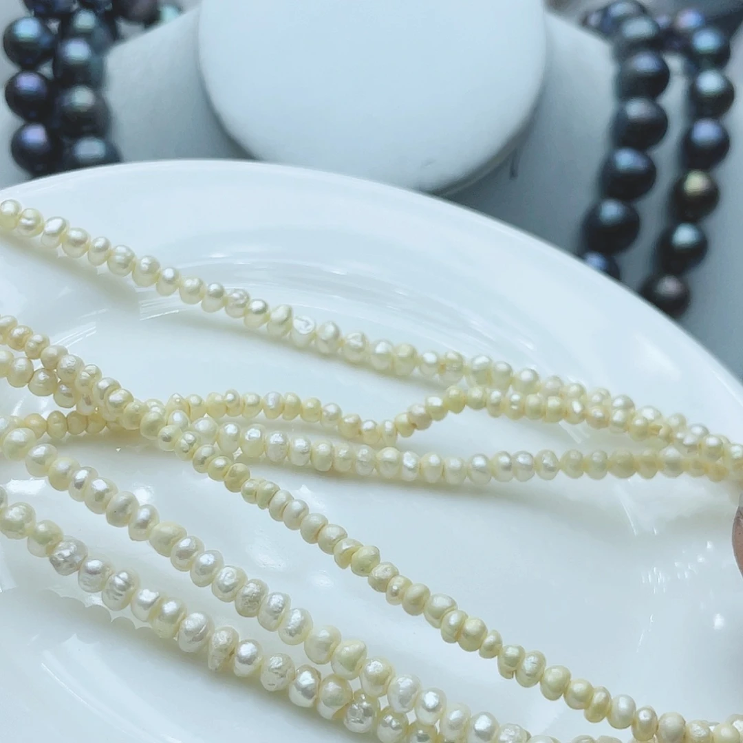 淡水珍珠颈饰钛钢