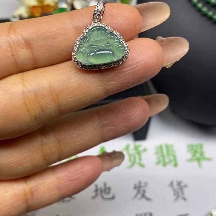 翡翠未镶嵌耳饰翡翠未镶嵌挂件