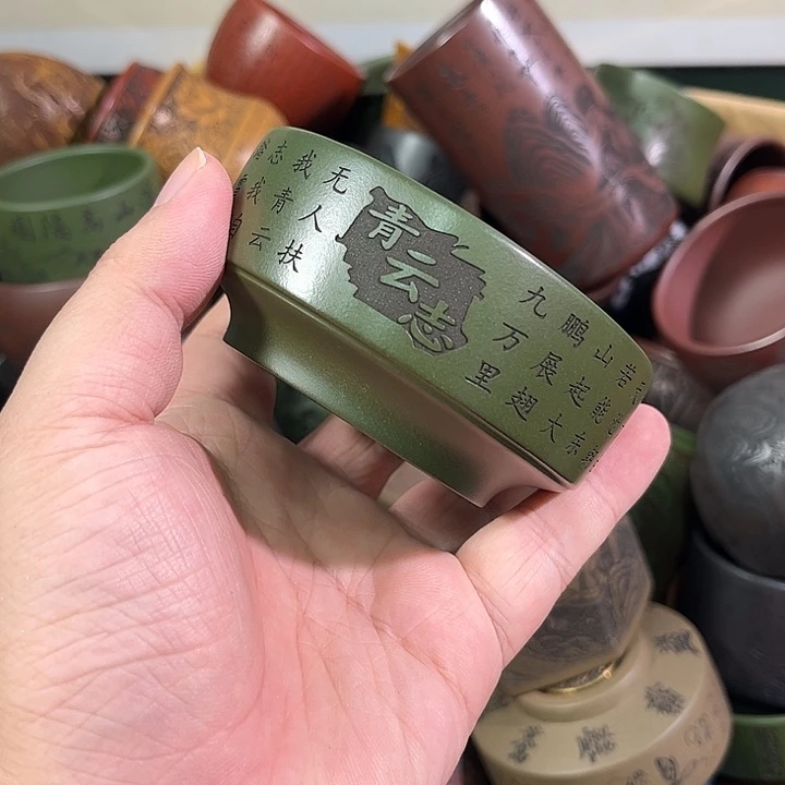 茶杯紫砂全手工紫砂主人杯