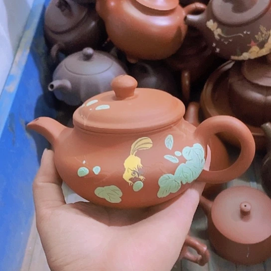 茶壶紫砂宜兴紫砂全手工制作
