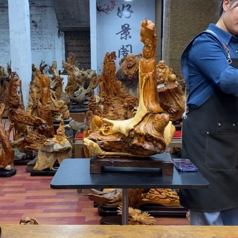 柏木（崖柏）老*太行崖柏根雕