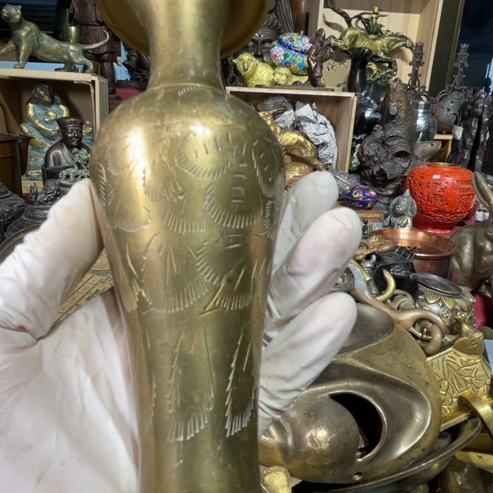 大阪回流铜器摆件14