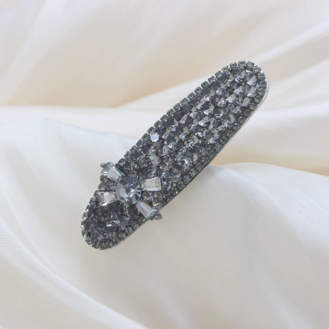 330 黑色满镶设计师款发夹