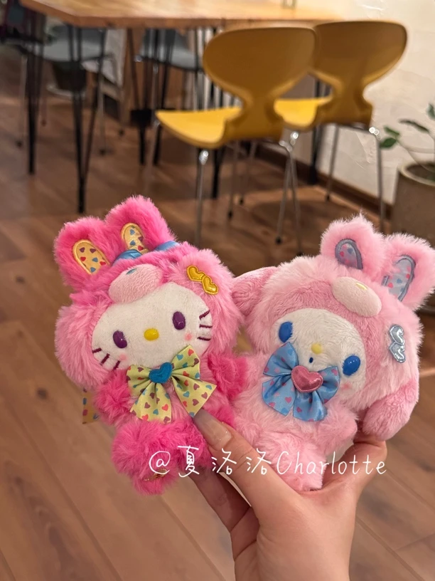 春日兔kitty包包挂件美乐蒂复活节兔子少女包挂饰