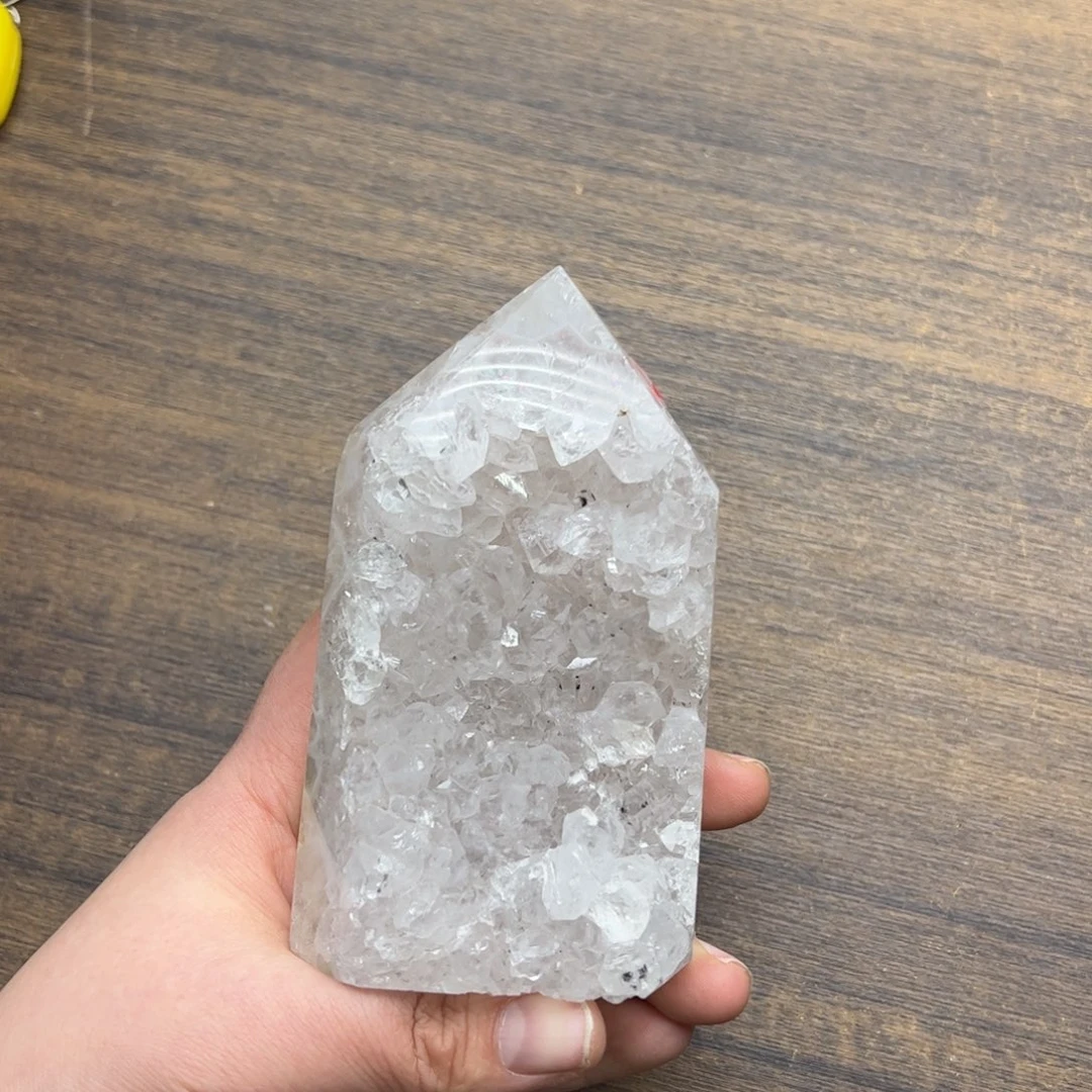 水晶水晶未镶嵌水晶摆件全抛柱53