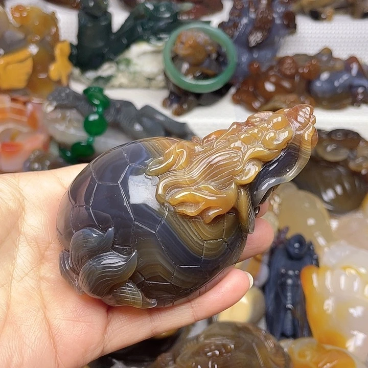 玛瑙/玉髓饰品未镶嵌用****3