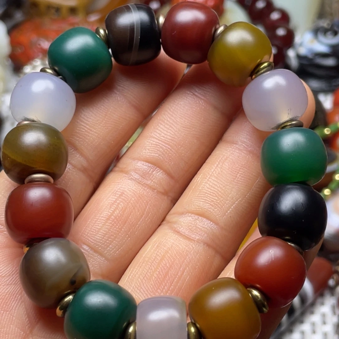 玛瑙/玉髓未镶嵌颈饰