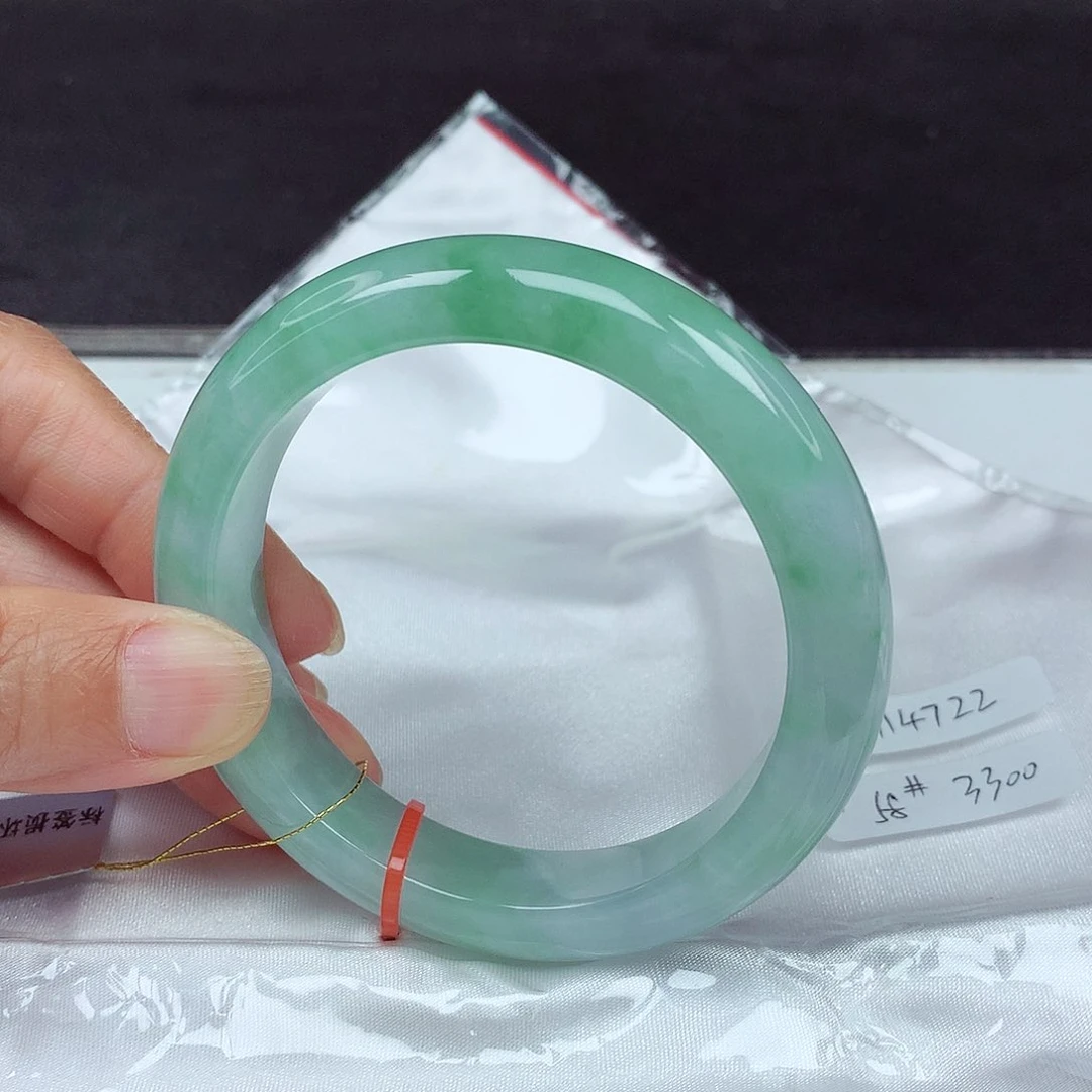 未镶嵌手镯翡翠58圈4722