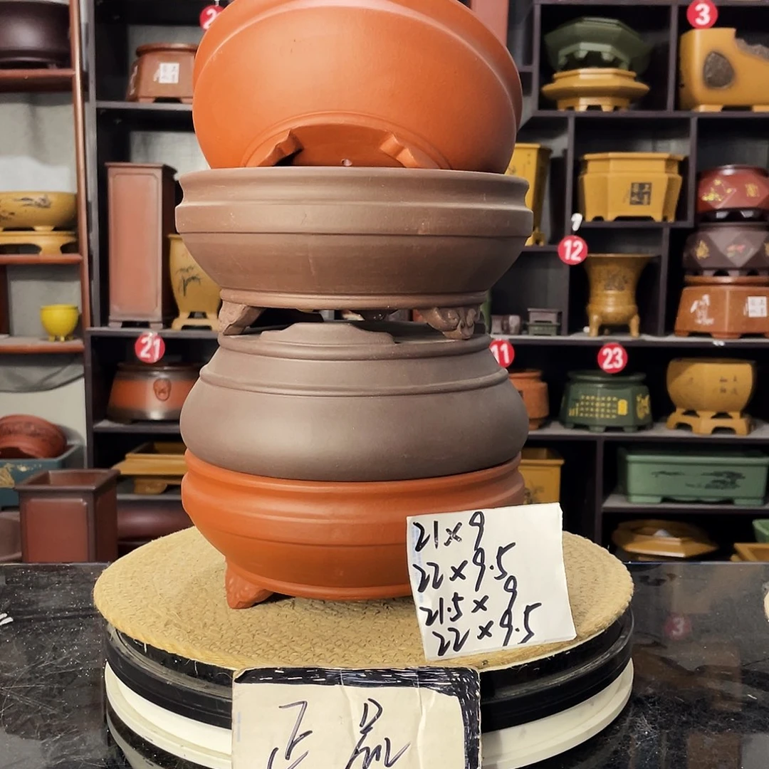 D-盆尚好紫砂花盆