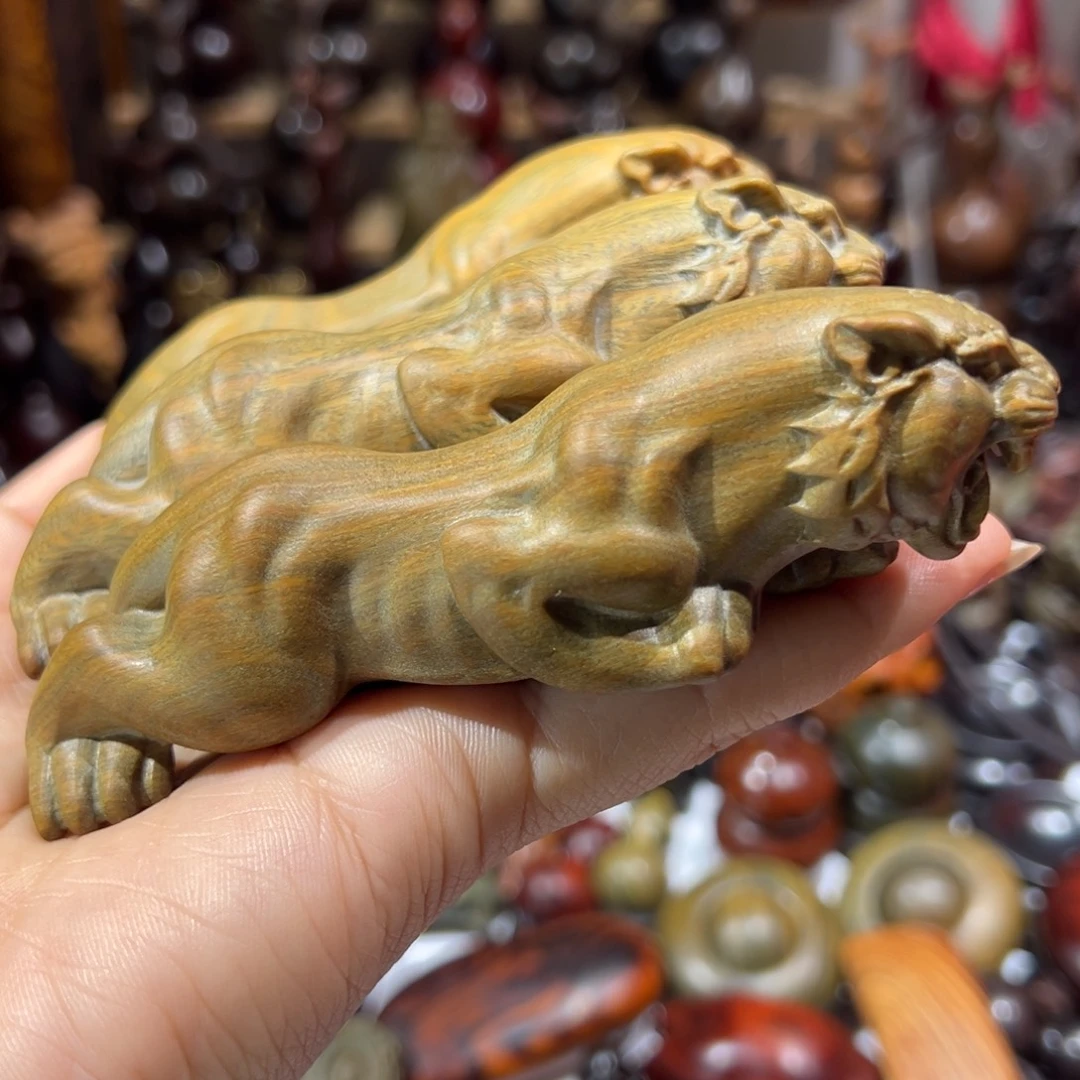 维腊木（绿檀）绿檀绿檀老虎一只