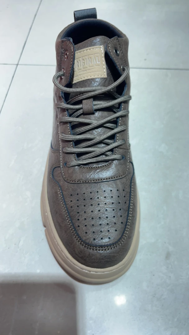 24年新款男鞋皮鞋大头鞋大牌同款休闲男皮鞋男士男款舒适商务