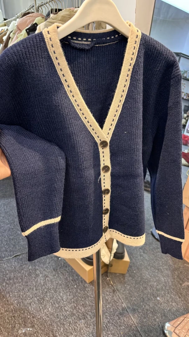 13#开衫女针织毛衣