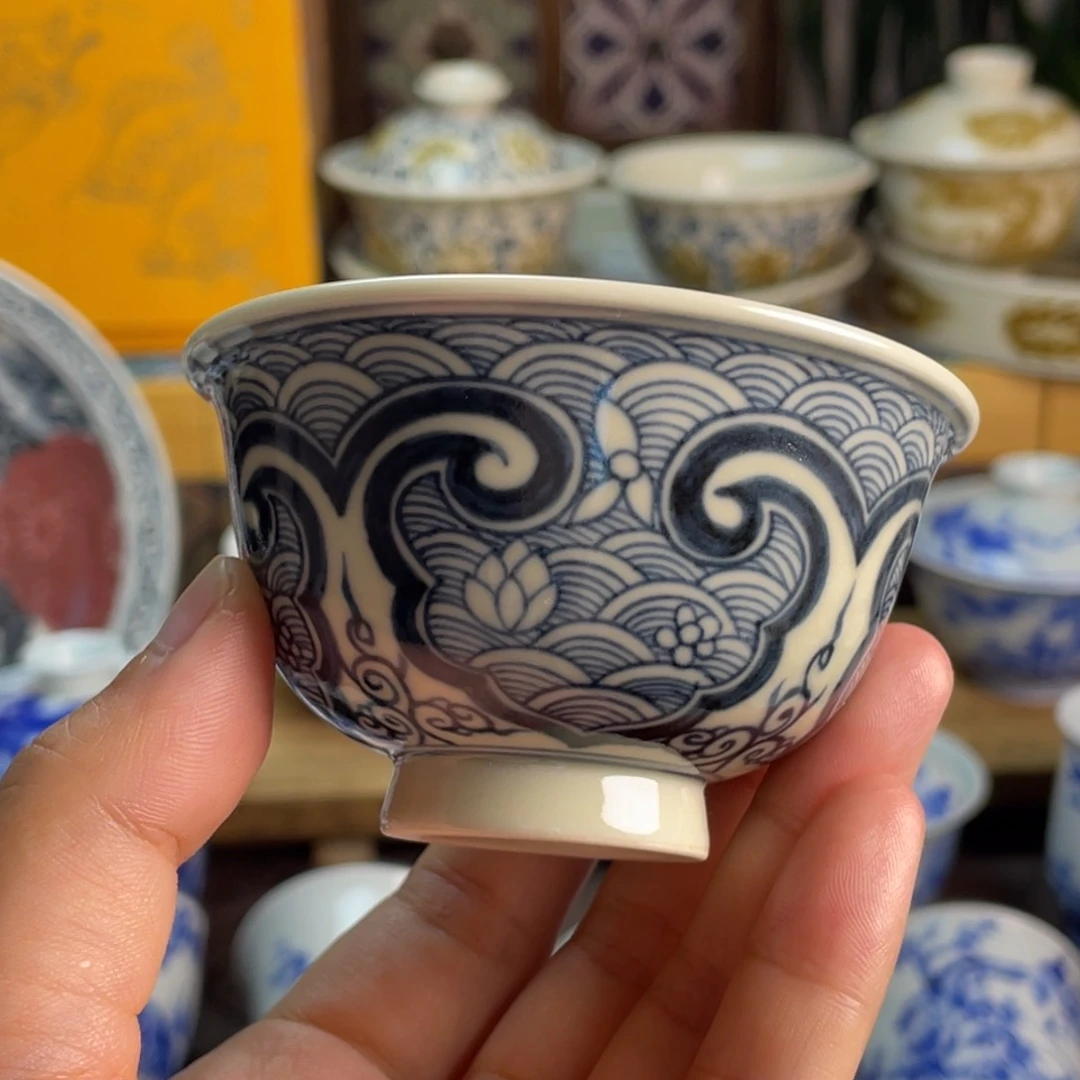 11景德镇青花如意