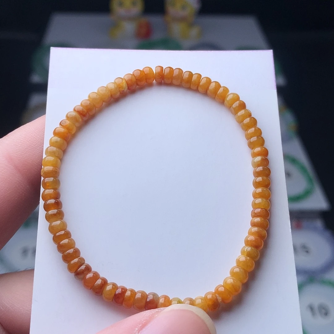翡翠未镶嵌手链翡翠
