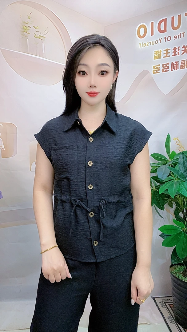 【米儿女装】2025时尚套装裤子休闲风百搭夏季轻熟风时尚工装风显瘦