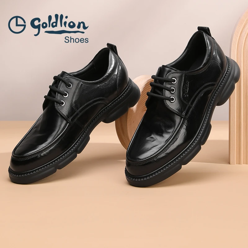 【EPR超临界】金利来男士皮鞋新款商务休闲套脚567410573男鞋