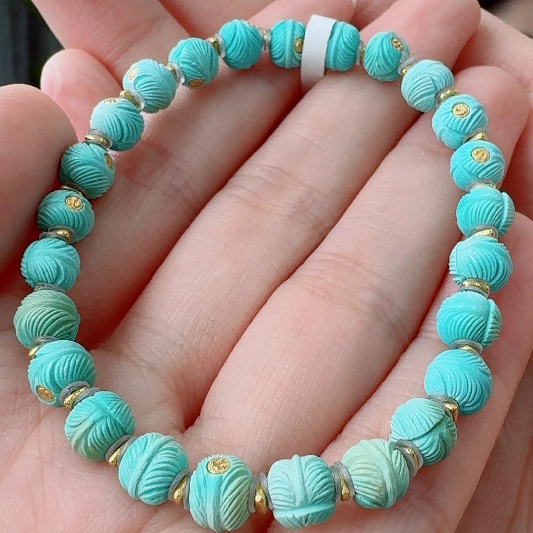 未镶嵌绿松石珠宝奇石