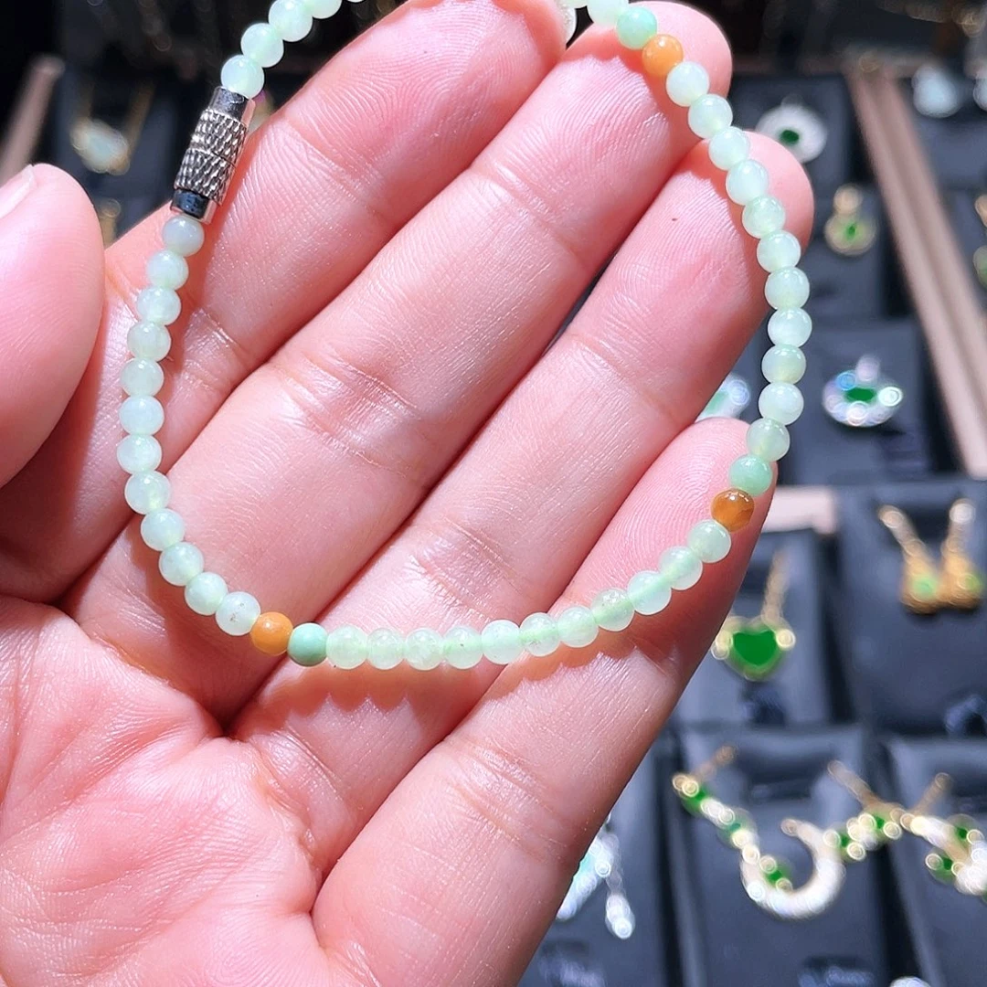 翡翠未镶嵌颈饰天然翡翠