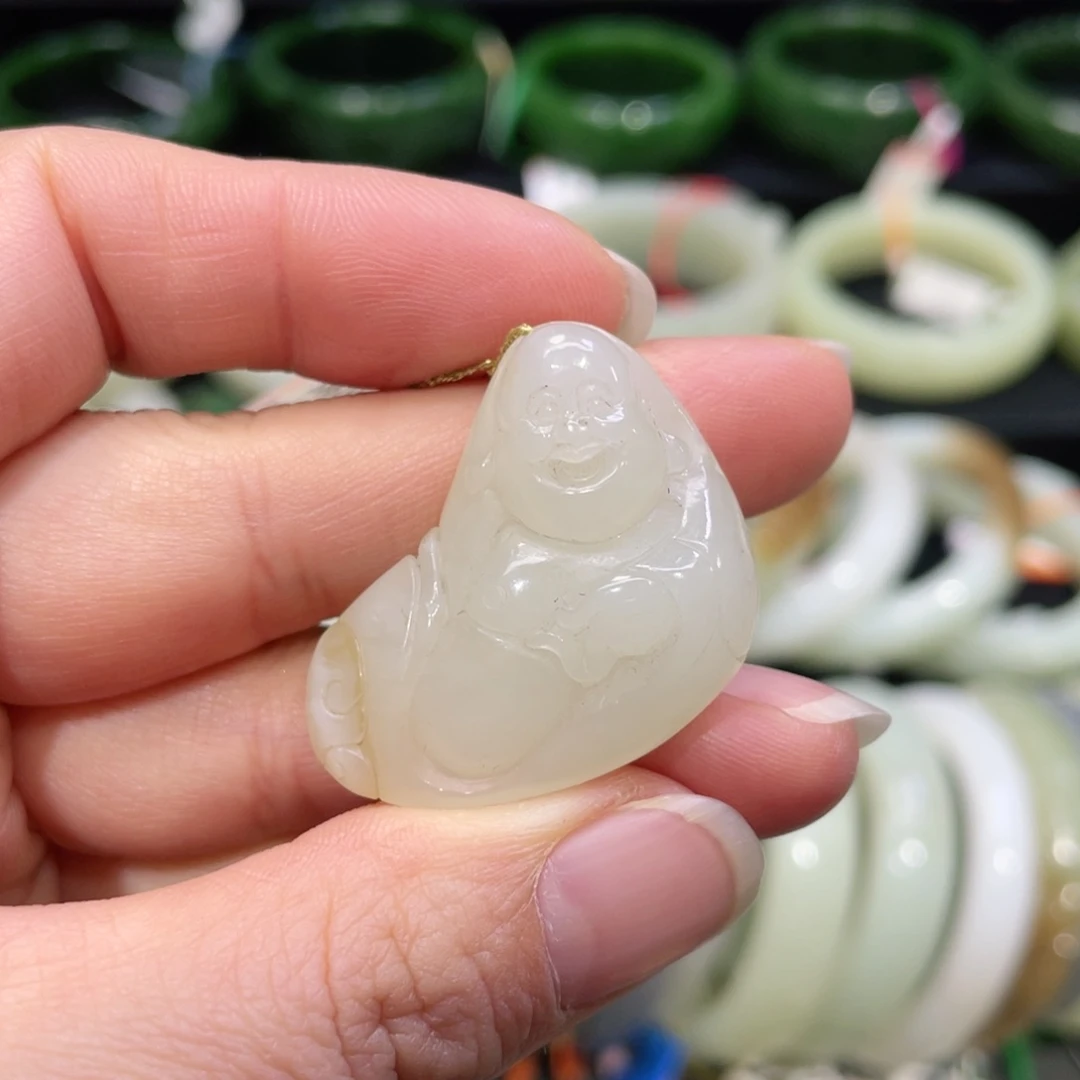 吊坠(不含链)未镶嵌和田玉