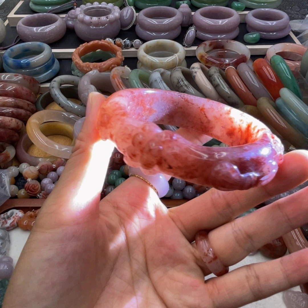 石英质玉圈口58未镶嵌