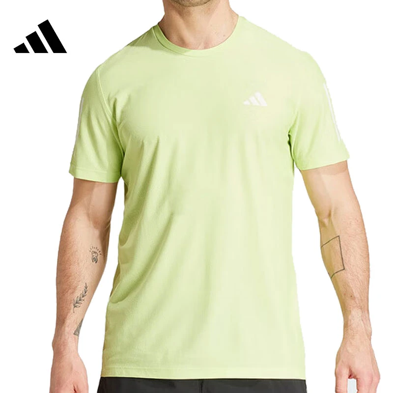 adidas阿迪达斯男子欧若风运动休闲短袖T恤IV5405