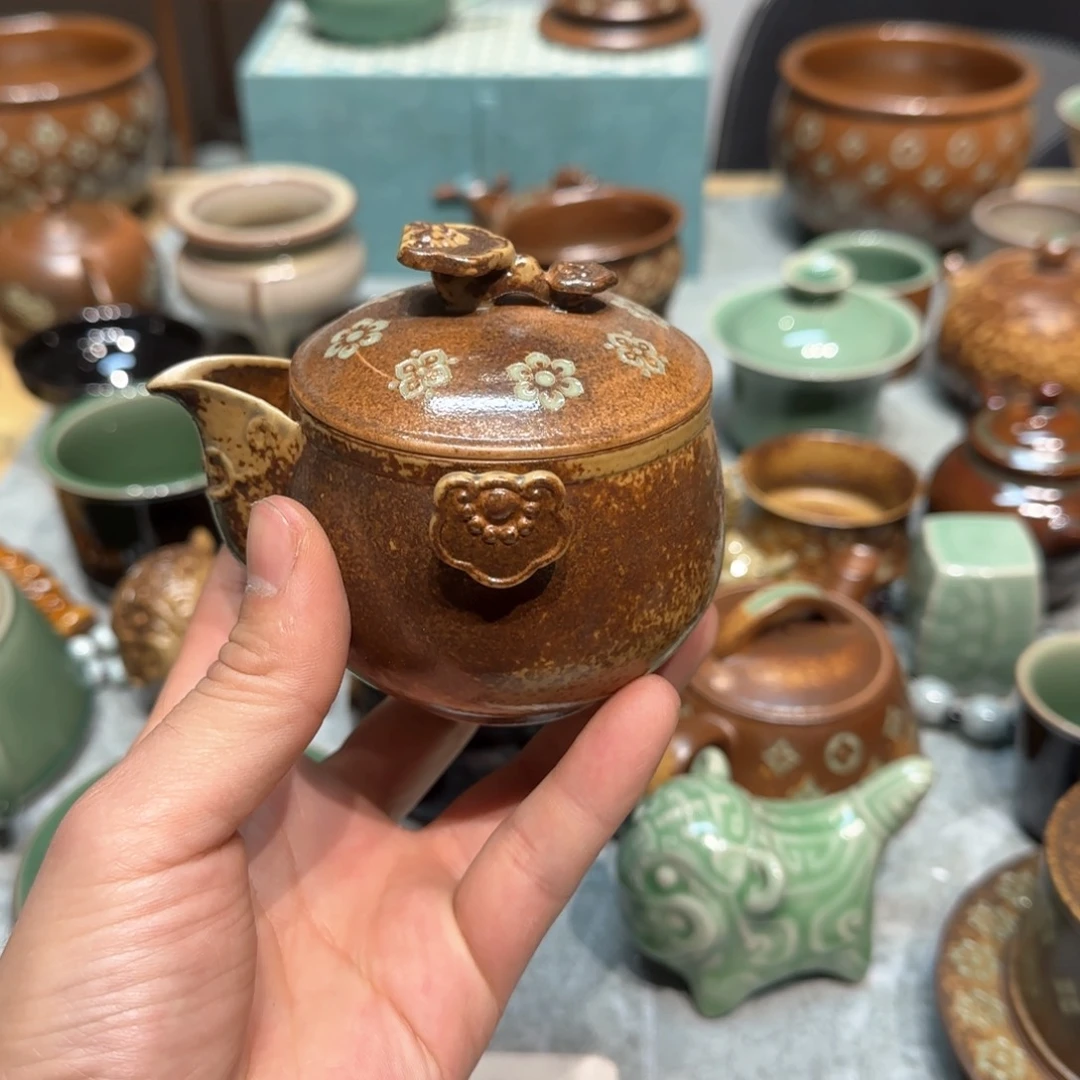 小金茶具青瓷茶器