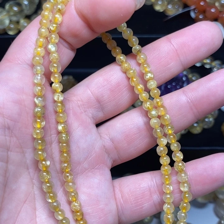 水晶手链未镶嵌天然发晶