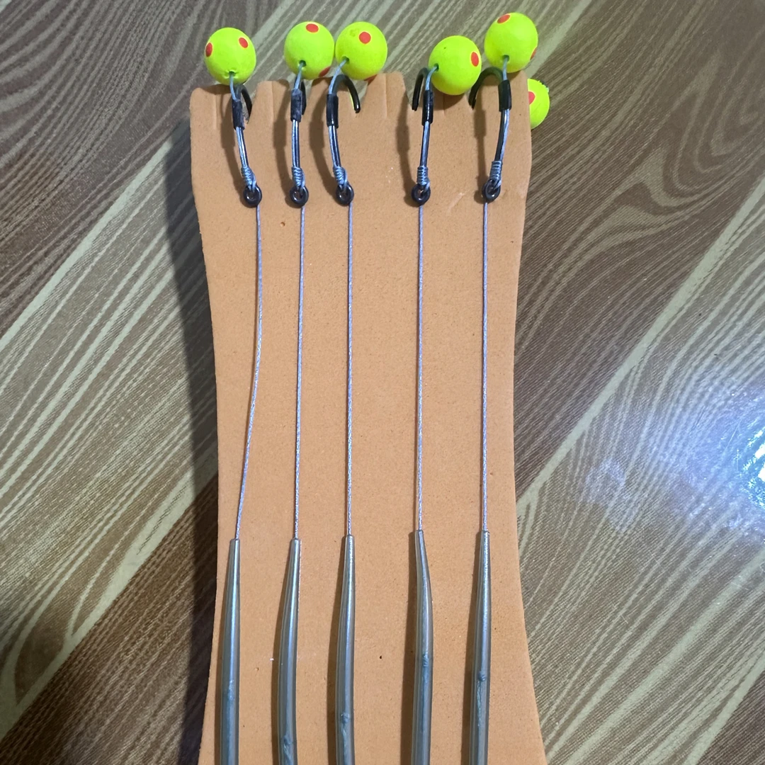 刀峰、反底钓，欧鲤钓成品鱼钩