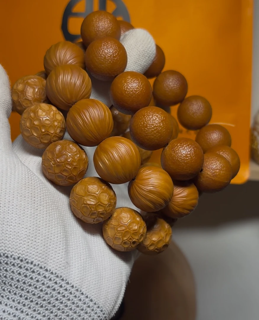 橄榄核正圆大手球