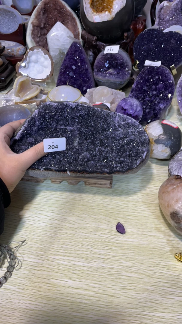 水晶摆件好看的呢