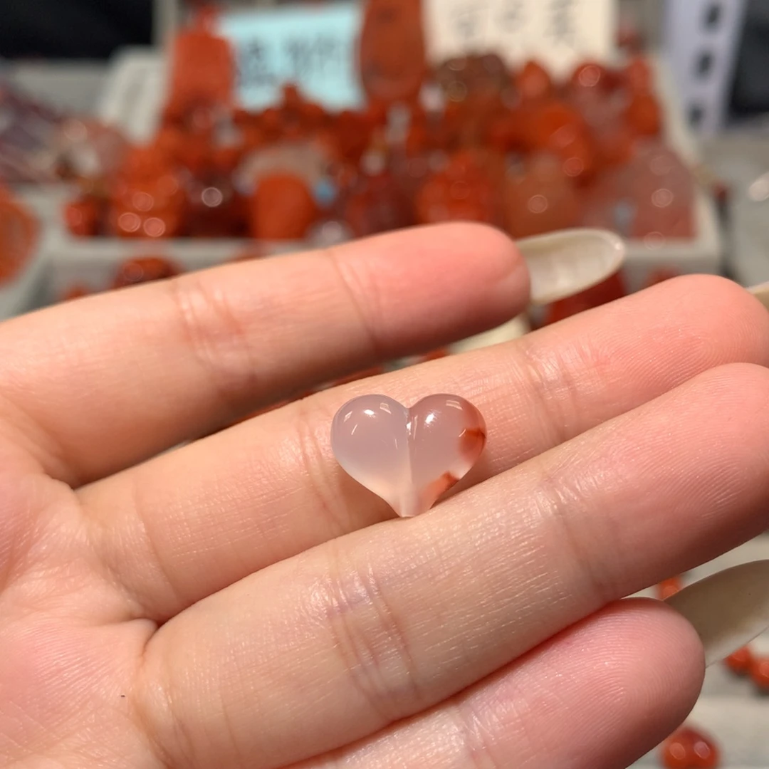 【闪购商品】未镶嵌屁桃南红玛瑙暖*