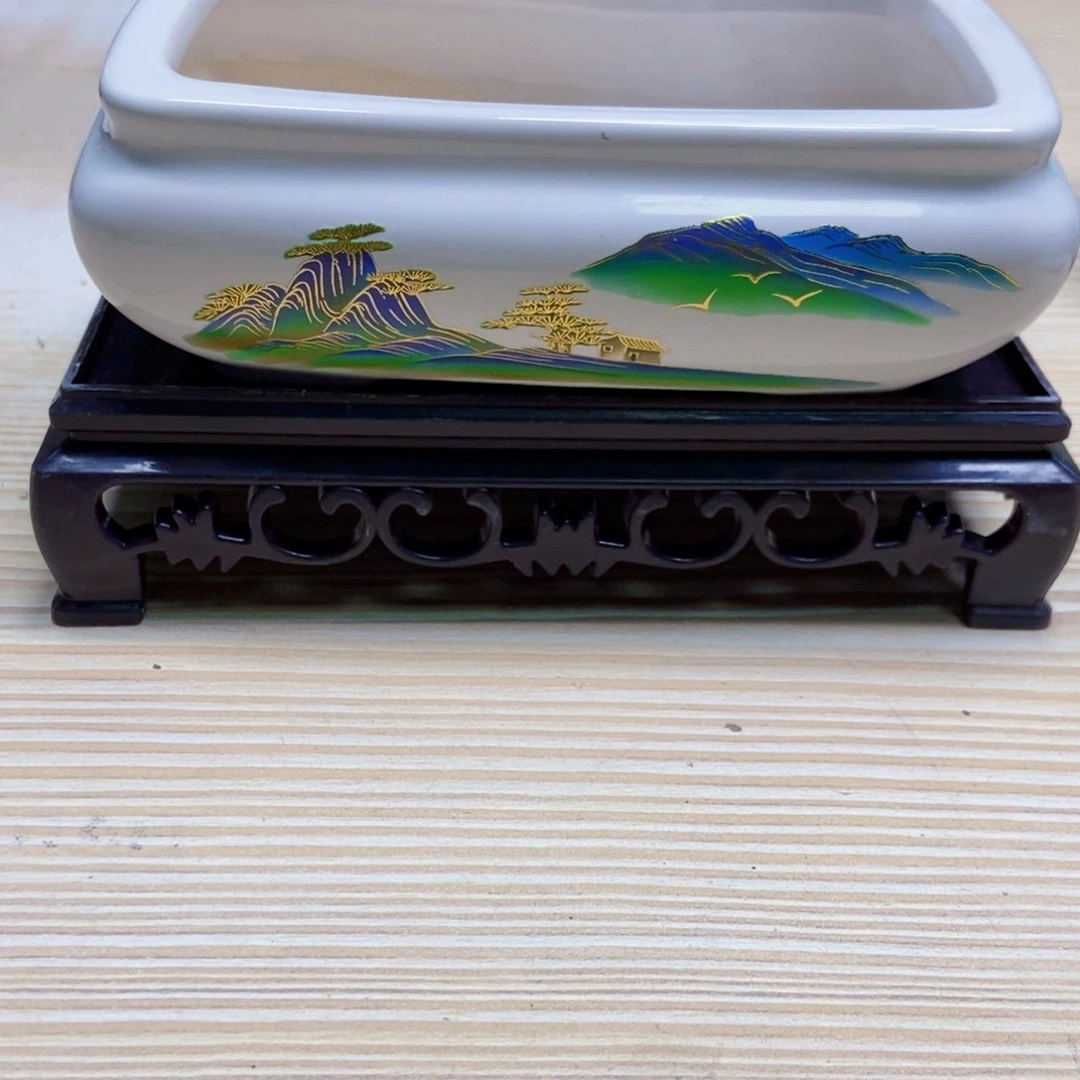 瓷片陶瓷花盆陶瓷艺术