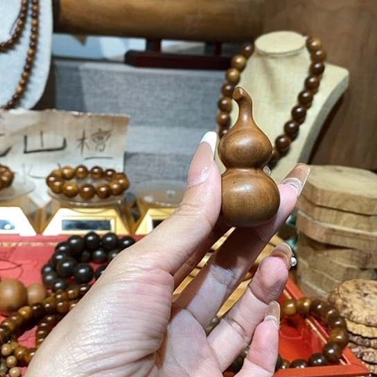 老山檀香黑肉葫芦挂件