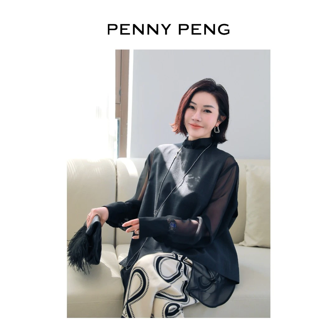 PENNYPENG三月东京轻奢气质休闲简约深灰色羊毛后背开叉西装马甲