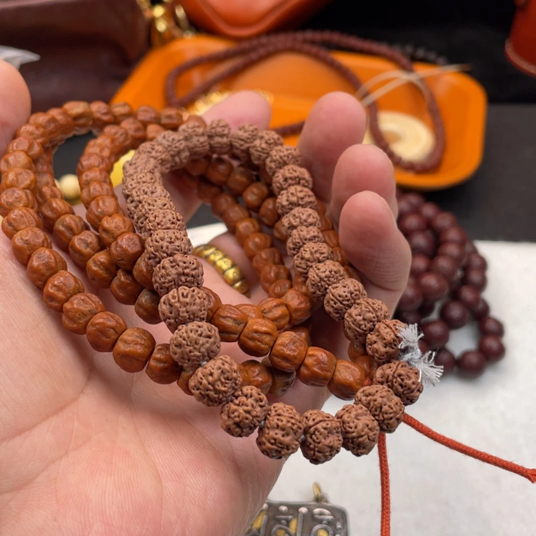 草珠菩提吊坠汉*手串