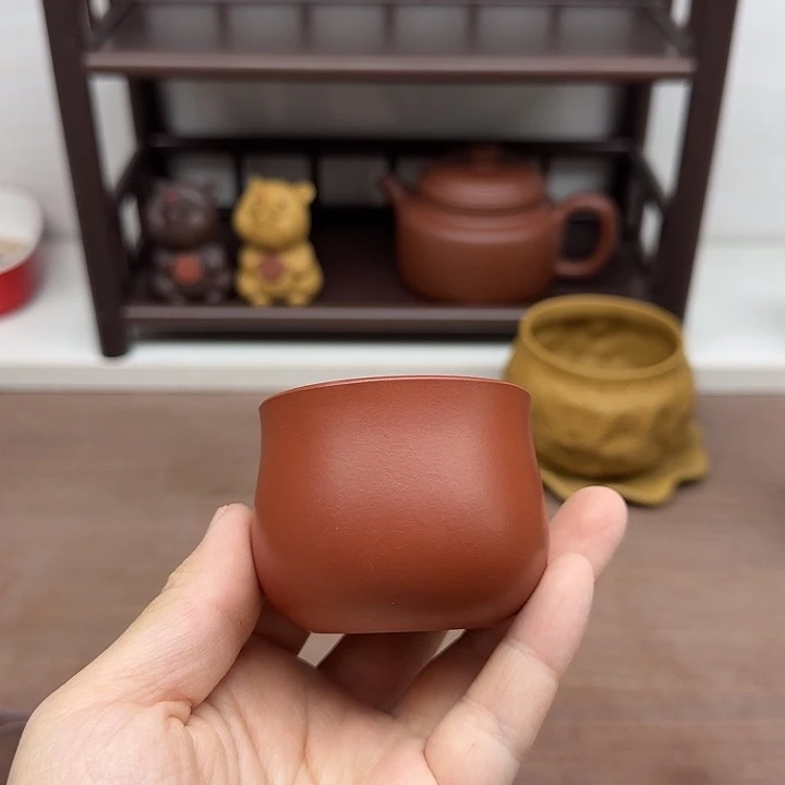茶案朱泥主人杯主人杯