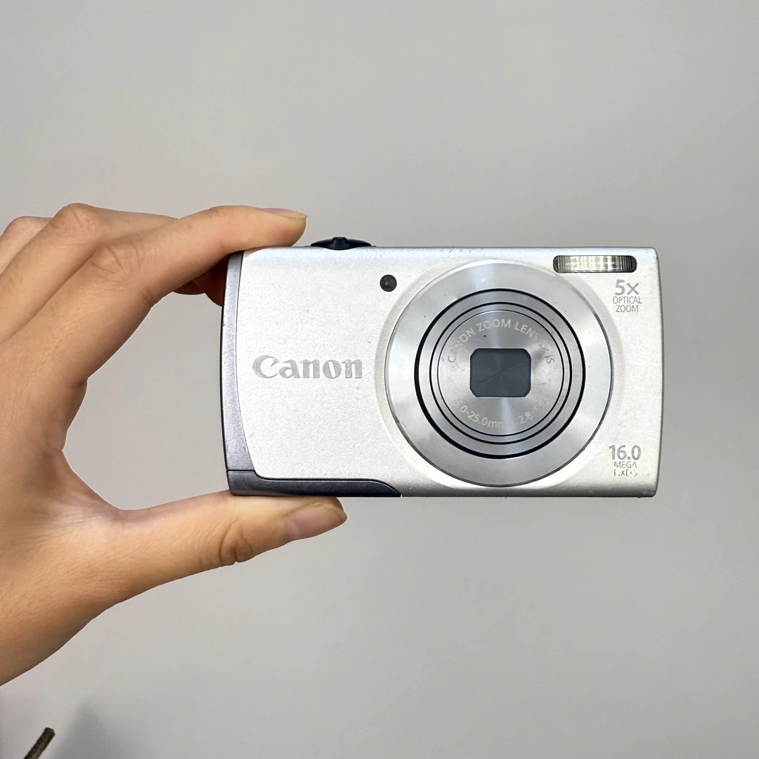9新 Canon/佳能 A3500is 1600万像素5倍变焦 带Wi-Fi冷白皮