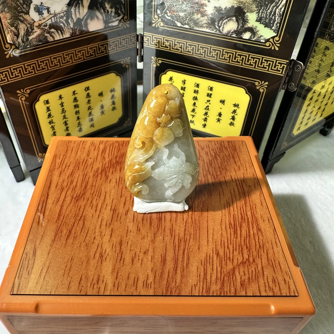 417-天然A货翡翠-挂件