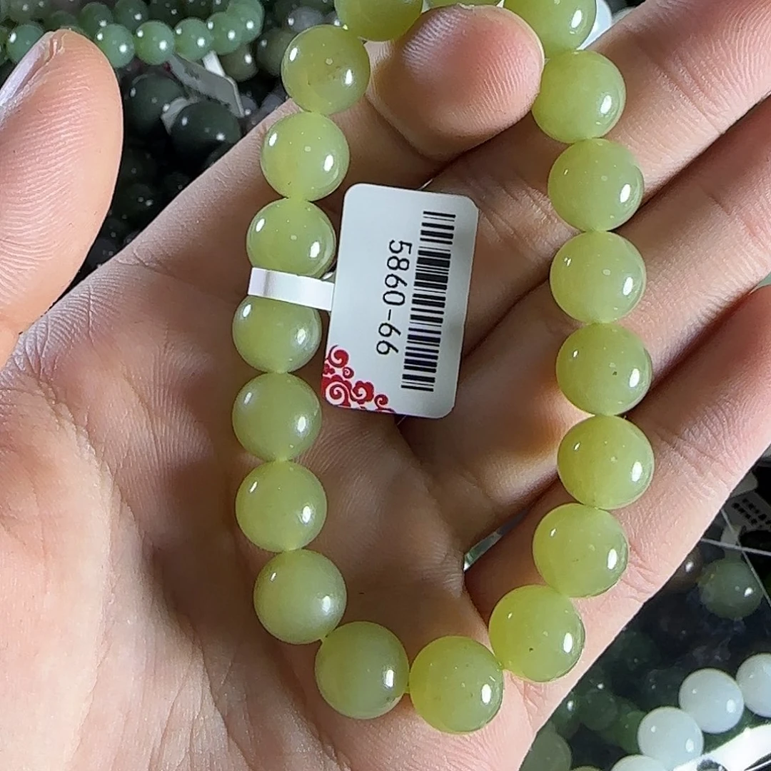 和田玉手链未镶嵌33