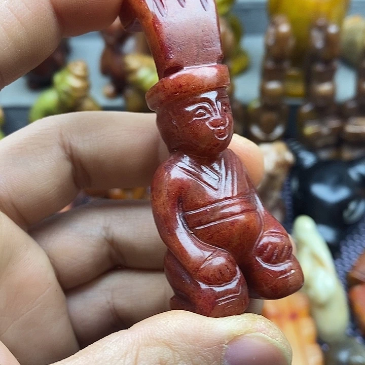 未镶嵌蛇纹石玉颈饰