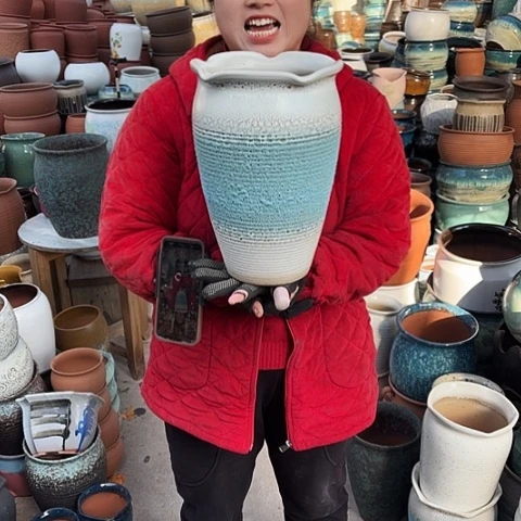 口20高31瑕疵盆子。