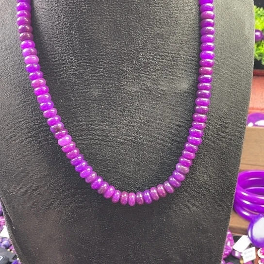 非金属南非老油料算盘项链A3