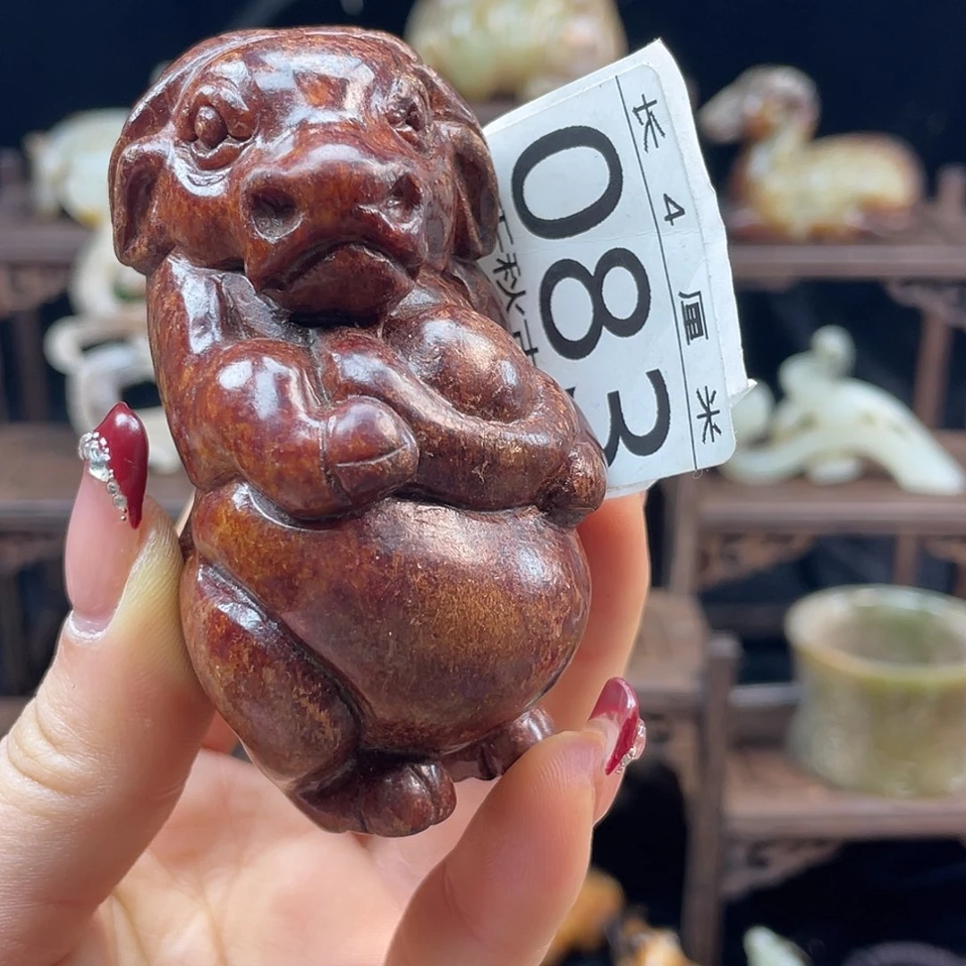 李***旁和田玉未镶嵌颈饰