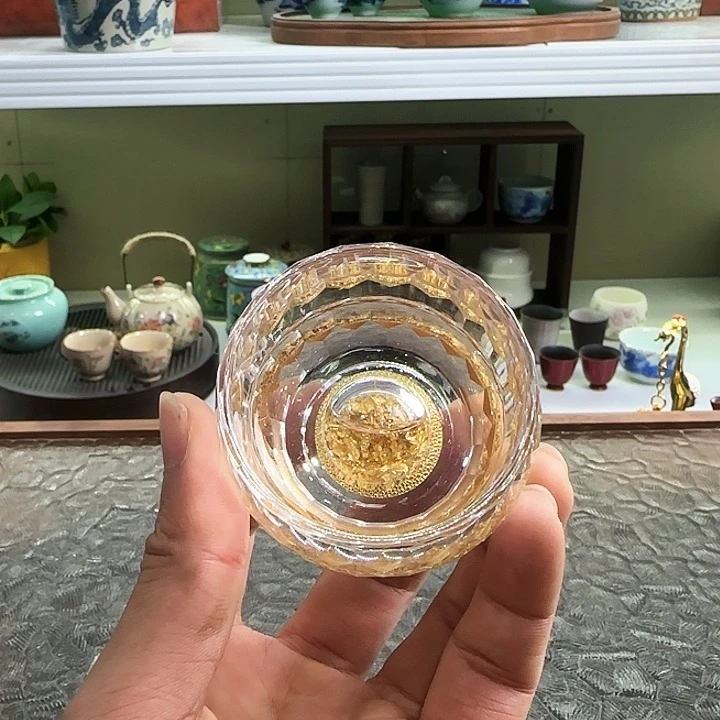 青花瓷器旅行茶具茶叶罐玻璃杯个人杯