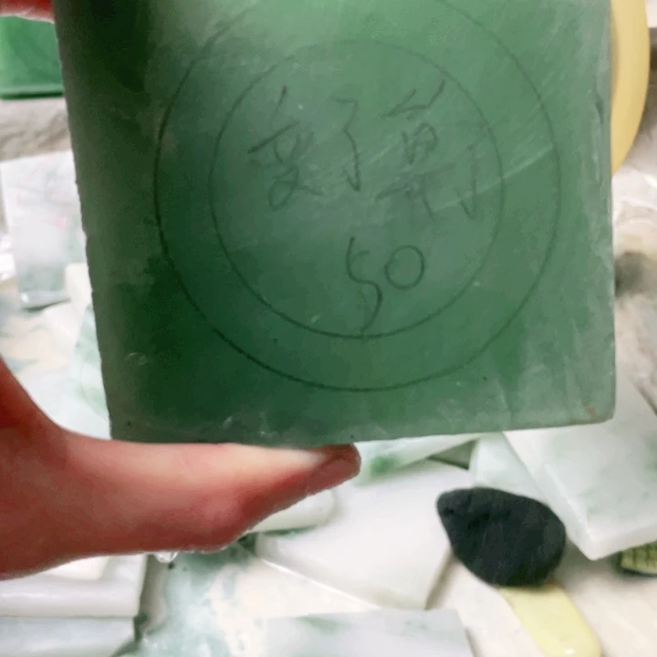 变***？定制石英质玉手镯50圈口