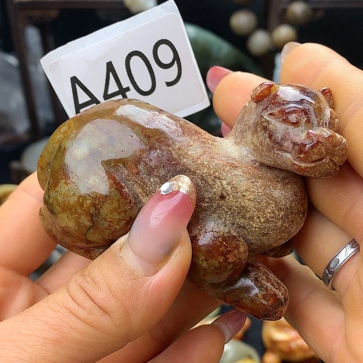 和田玉（糖玉）未镶嵌车挂